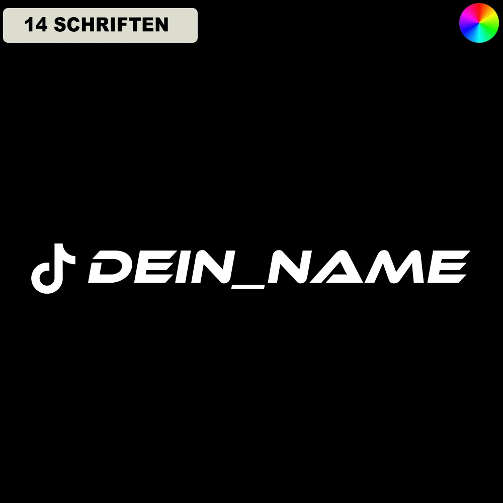 Tiktok Aufkleber